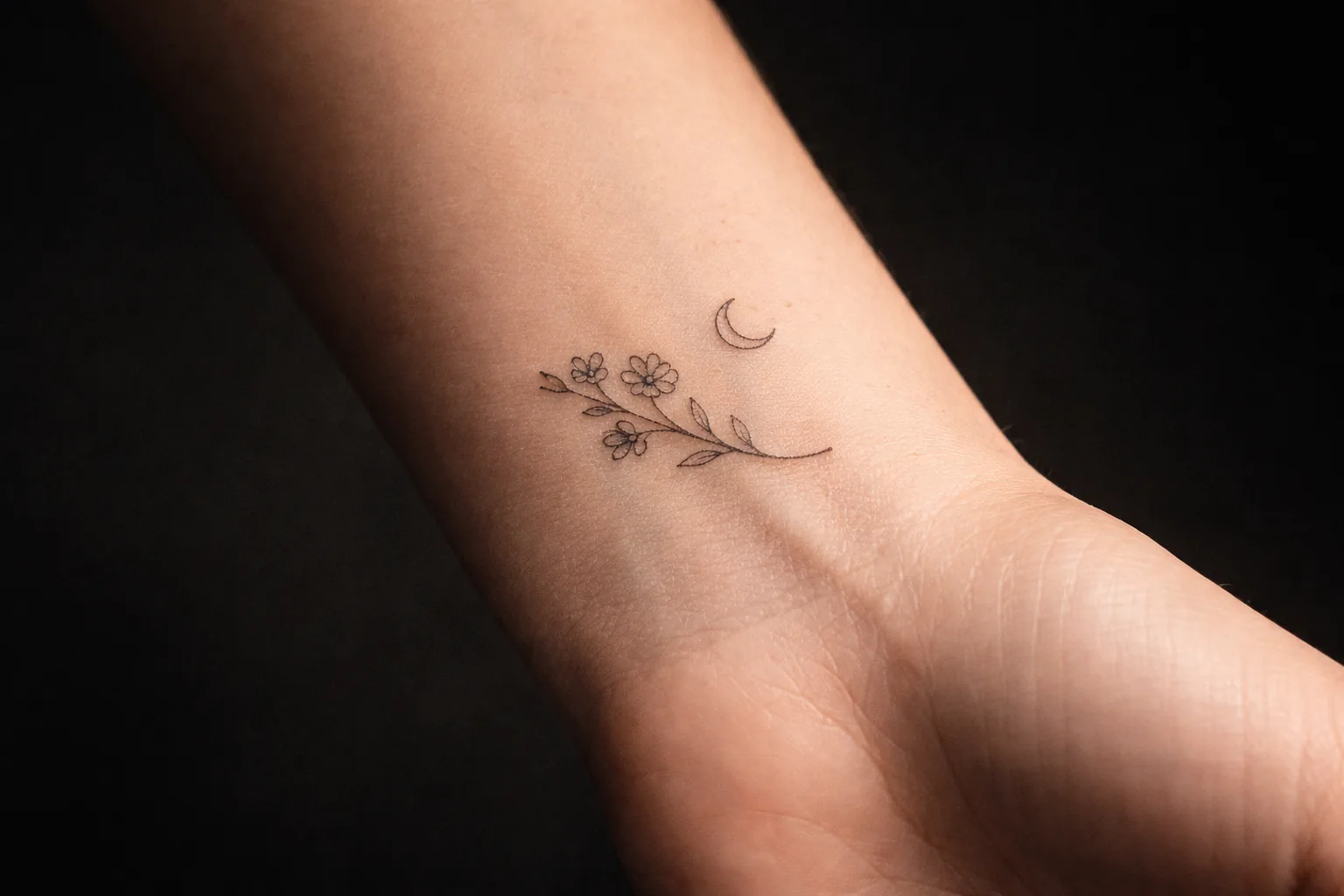 ลายสักเส้นบางแบบมินิมอล (Minimal)