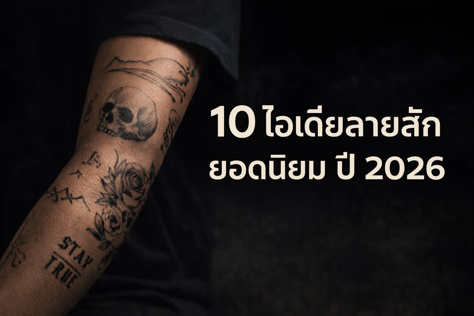 10 ไอเดียลายสักยอดนิยม ปี 2026