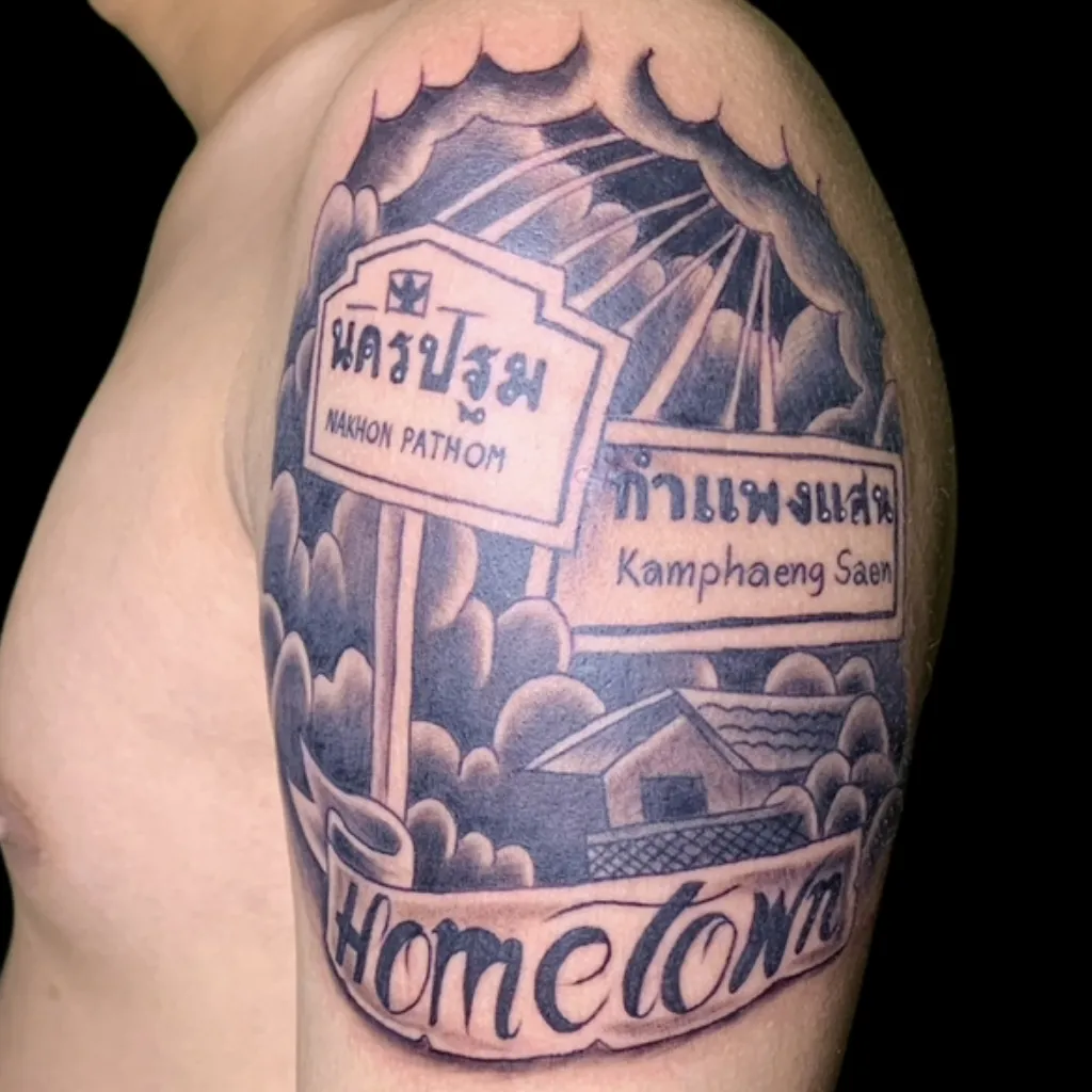 ร้านสัก Pang Tattoo กำแพงแสน นครปฐม