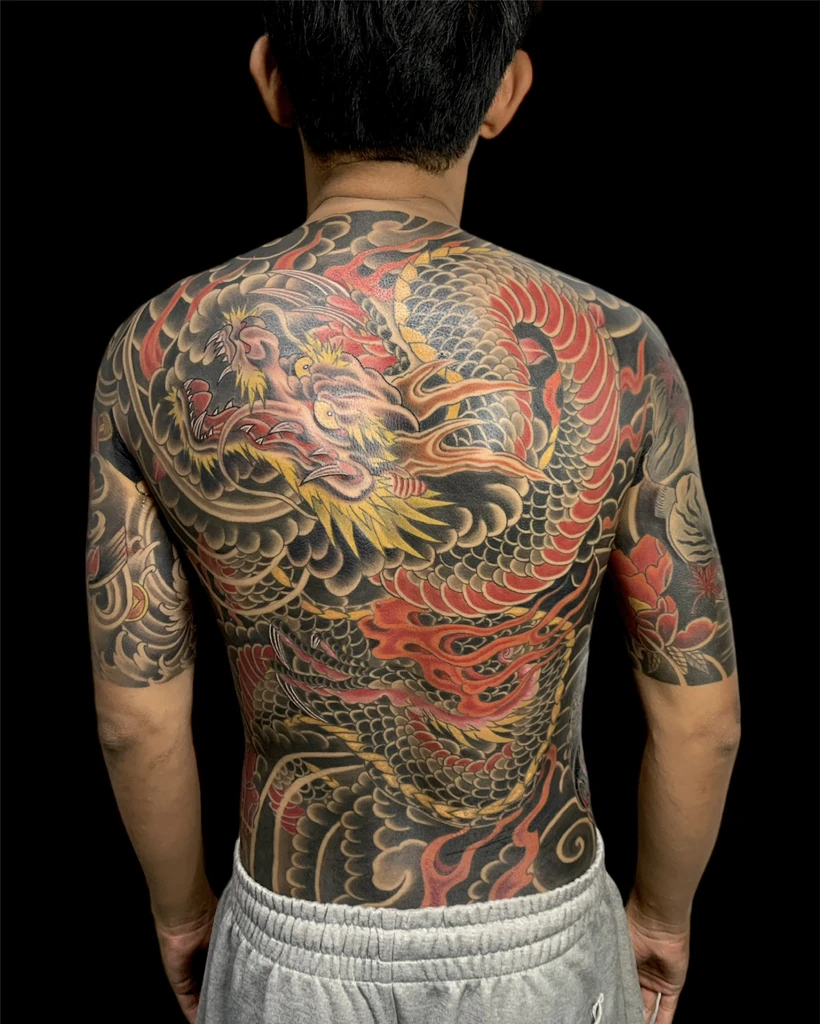 ร้านสัก Pang Tattoo กำแพงแสน นครปฐม — ผลงานสักลายละเอียด